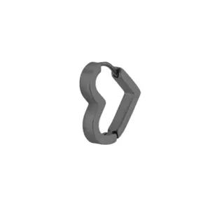 Heart Black Ear Clip One