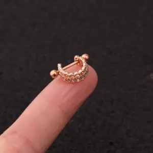 Rose Gold Hollow Flower