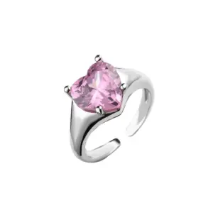 White Gold Color Pink Diamond 1