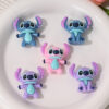 Wholesale Cartoon Stitch with Holes Stereo Cute Rubber Beads DIY Mobile Phone Chain Jewelry Accessories Beaded Pen Accessories