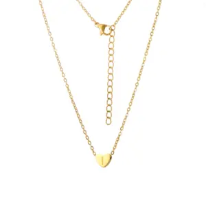 Gold Necklace / I