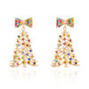 Wholesale Christmas tree earrings
