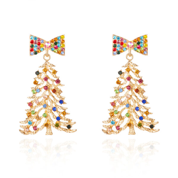 Wholesale Christmas tree earrings