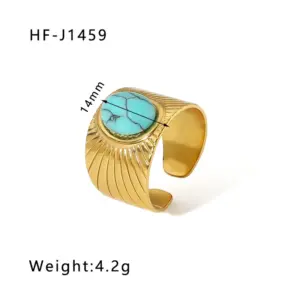 HF-J1459-Gold / Adjustable Opening
