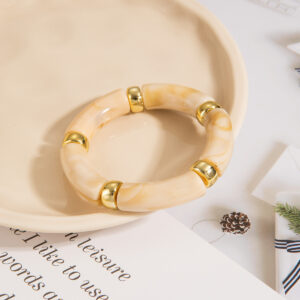 #1 champagne color bracelet large