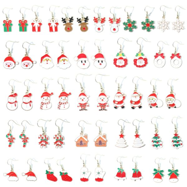 Wholesale Christmas series earrings