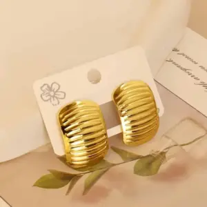 Gold Earrings 037 / 18k