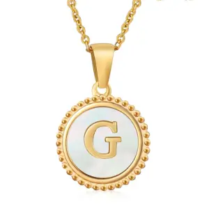 (Including Chain) White Shell G