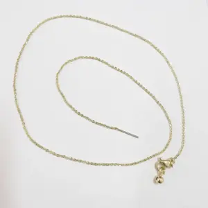 O-Shaped Chain-18K Real Gold / 45cm