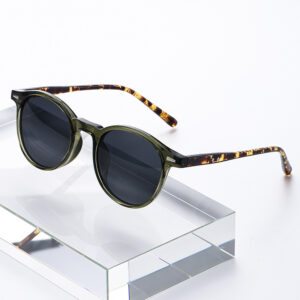 Wholesale Small Round Frame Internet Celebrity Sunglasses for Men and Women, Outdoor Driving Glasses, Anti-Uv and Sun Protection Sunglasses