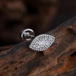 3345 Silver / Ear Studs