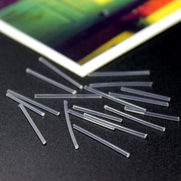Wholesale E1133 Korean Men's and Women's Mini Simple Ear Sticks Earrings Plastic Ear Sticks Transparent Simple Elegant Ear Sticks
