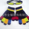 Wholesale Winter five color warm knitted yarn children's gloves