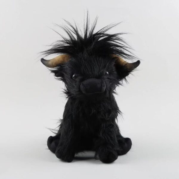 Wholesale Cross-Border New Product Internet Celebrity Heada Cow Simulated Scottish Highland Cow Plush Toy Cow Doll