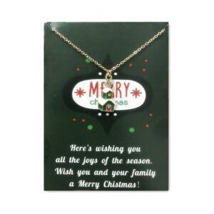 6529 Green Christmas House Green Card