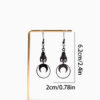oly-6585b399239a79d06dcd05ea238ff04a Wholesale Halloween Dark Punk Style Moon Circle Earrings