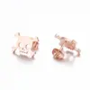 PVD Coated Real Gold Plated Geometric Snowflake Stainless Steel Simple Style Waterproof Non Tarnish Ear Studs