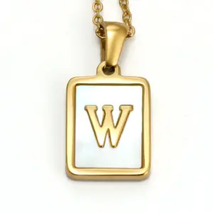 Square White Shell W