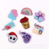 Wholesale cartoon organ medical letter bag jewelry acrylic pin