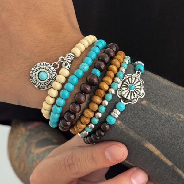 Wholesale Turquoise bead bracelet