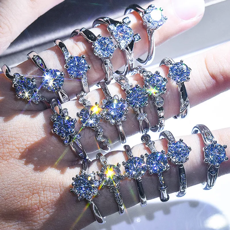Wholesale Copper Geometric Zircon Rings