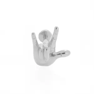 Silver / One Size / 1#