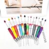 Wholesale New DIY Blood Print Bead Pen Creative Halloween Christmas Blood Print Hand-Painted Shaped Ballpoint Pen