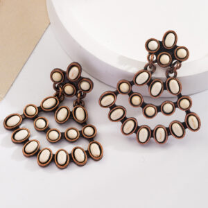 Bronze-white turquoise