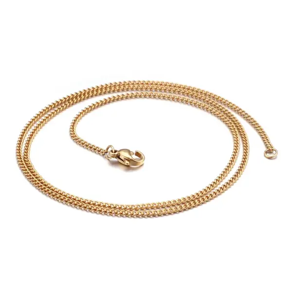 oly-65f46d2bbe3d54860d946a7d2feae889 Wholesale PVD Coated 18K Gold Plated Geometric Titanium Steel Fashion Waterproof Non Tarnish Titanium Steel Necklace