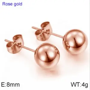 8mm Rose Gold KE101798-Z