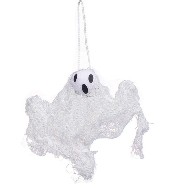 Wholesale Halloween Ghost Flag Halloween Photo Props Ghost Festival Funny Silk Ghost Halloween Yard Decoration Ghost