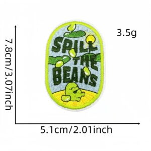 Green plant cloth sticker 9#