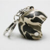Wholesale Camouflage Motorcycle Safety Hat Keychain Pendant Car Ornaments Doll Helmet Accessories Student Luggage Hanging Ornaments