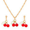 Wholesale Cherry red necklace