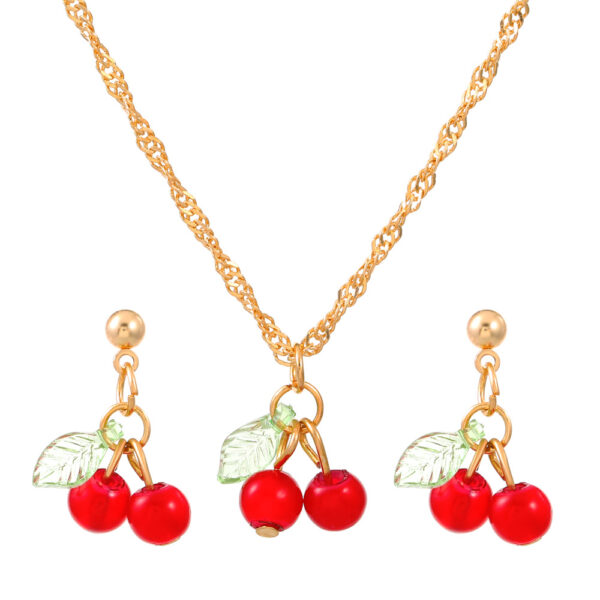 Wholesale Cherry red necklace