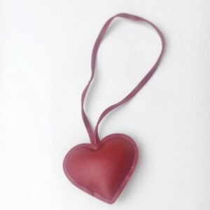 Burgundy [peach heart] / 10.5*6.5
