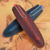 Wholesale Crazy Horse Leather Fountain Pen Case Single Pen Case