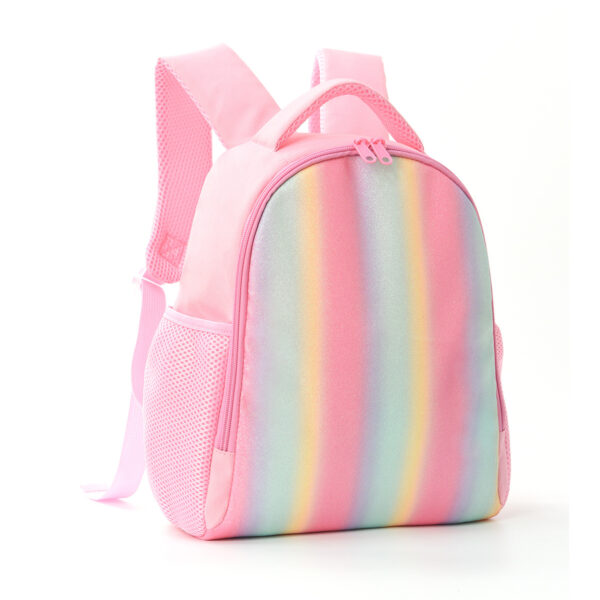 Wholesale Cross-Border New Children's Backpack Travel Lightweight Casual Backpack Backpack Primary School Student High-Looking Rainbow School Bag