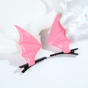 Bright pink hairpins (1 pair)