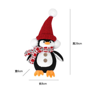 Red pointed hat penguin