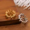 Wholesale Open Ring Stainless Steel Plated 18K Gold Women's Jewelry Geometric Multifunctional Hand Accessories