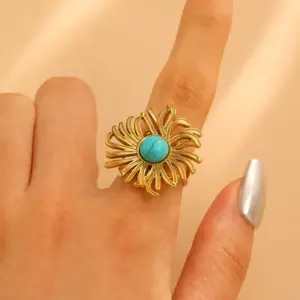 24 18K Real Gold Chrysanthemum 9123