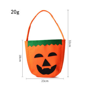 Green Leaf Pumpkin Bag