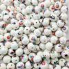 Wholesale Printed Christmas beads cartoon beads