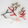 Wholesale Antler hairpin hair accessories hairpin Christmas elk head jewelry photography props 5/ 7/ 9cm