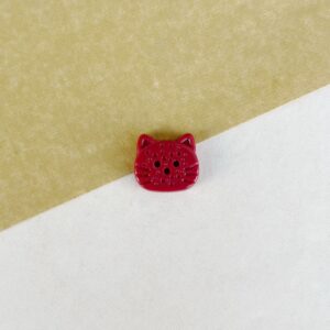 09 biscuit cat deep red