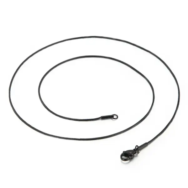 PVD Coated 18K Gold Plated Titanium Steel Fashion Waterproof Non Tarnish Titanium Steel Necklace