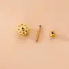 Wholesale 1 Piece Copper Zircon Ear Cartilage Rings & Studs Cross Flower Waterproof Non Tarnish Surgical Steel