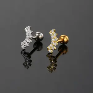 Cc181 / White Gold Color Pieces Per Piece