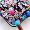 oly-66c980d113d5e9c4f5a74b5dfa51ea0b Wholesale 2D Christmas Cartoon Focus Beads DIY Silicone Beads